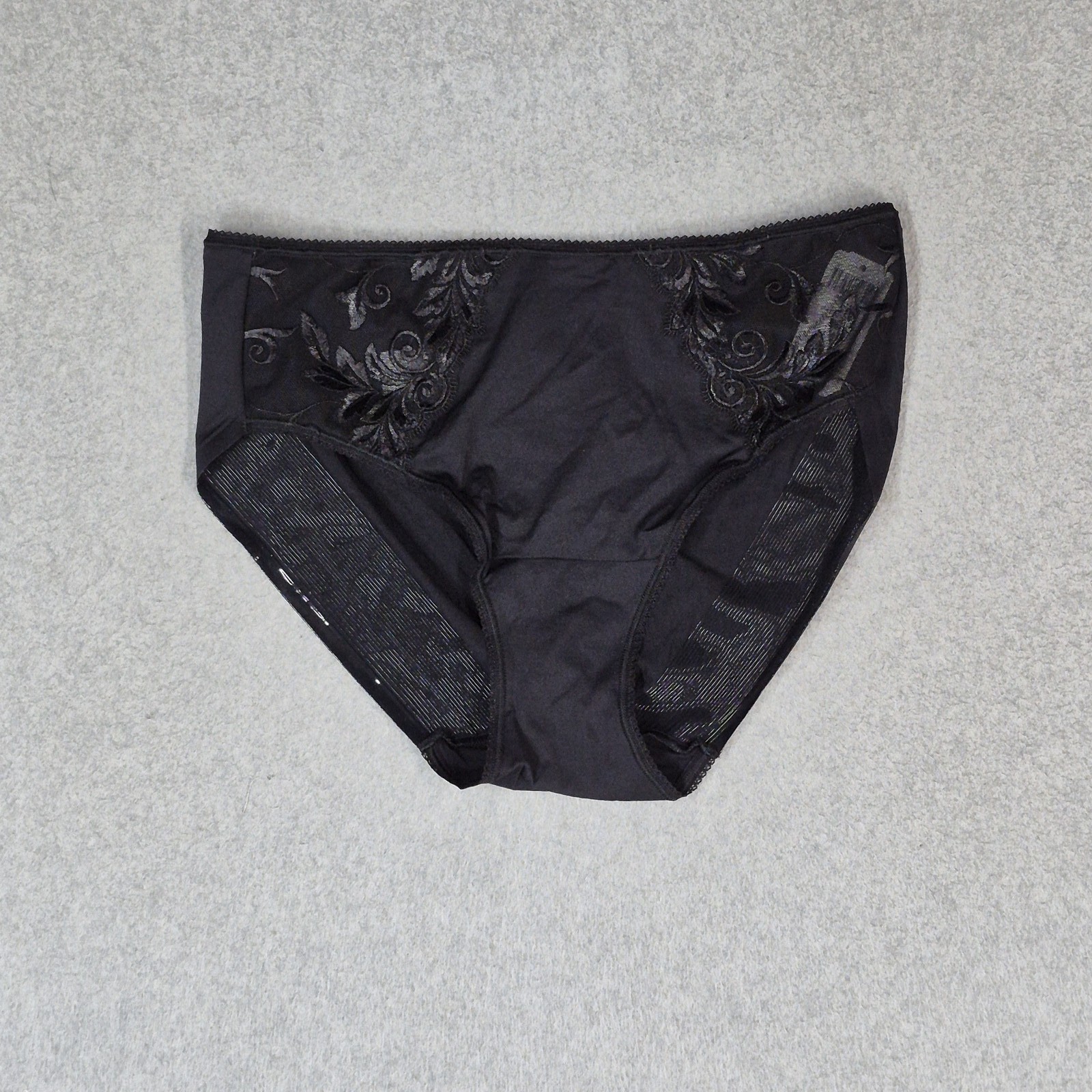 Soma Women Panty Large Black VF Sensuous Lace Hipster NWT
