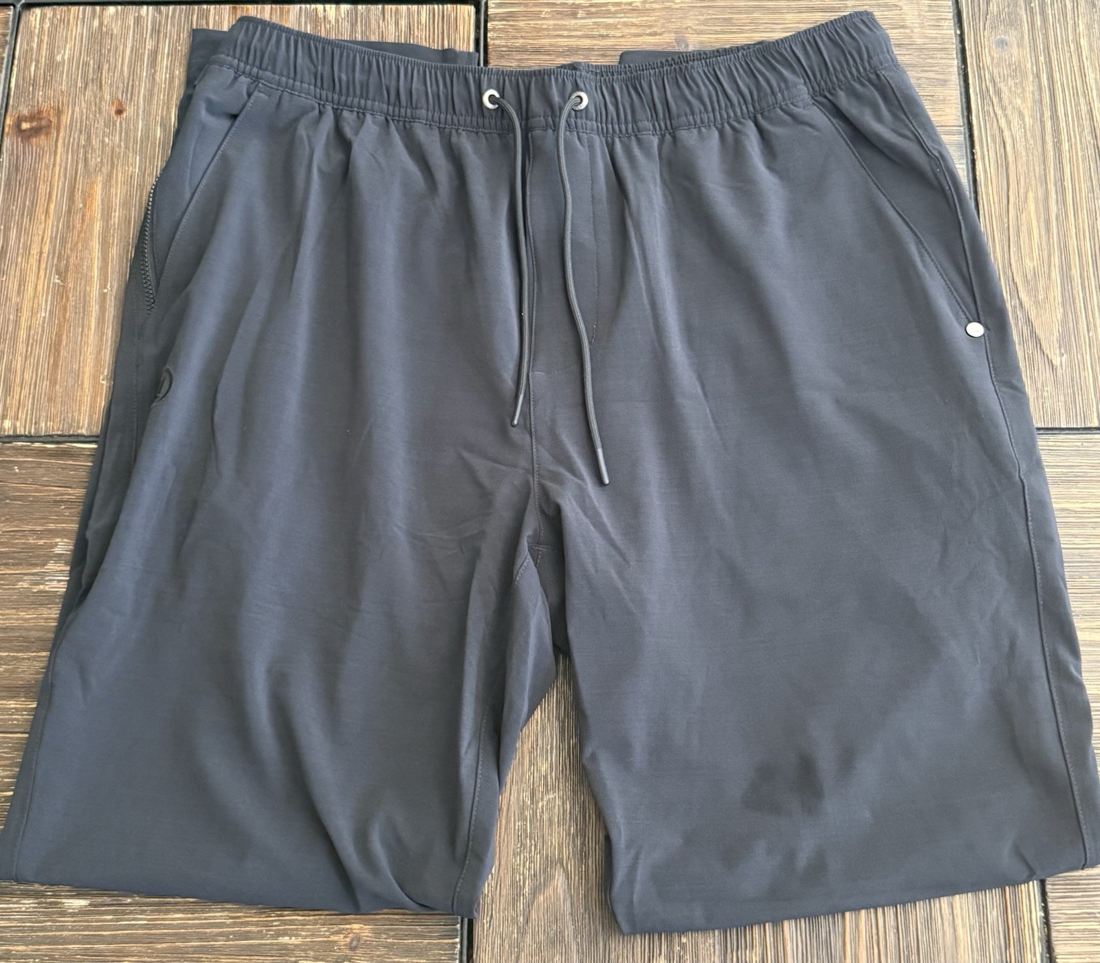 Vuori Men’s Elevate Kore Pants Lined Performance Size Large BLACK V470