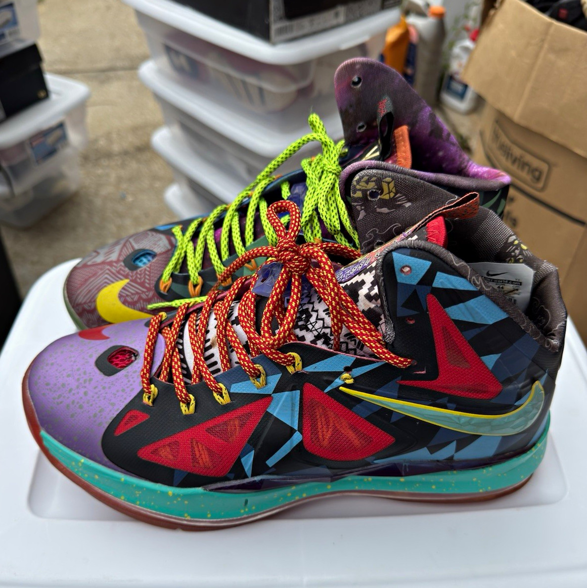 Nike LeBron 10 What The MVP Size 10