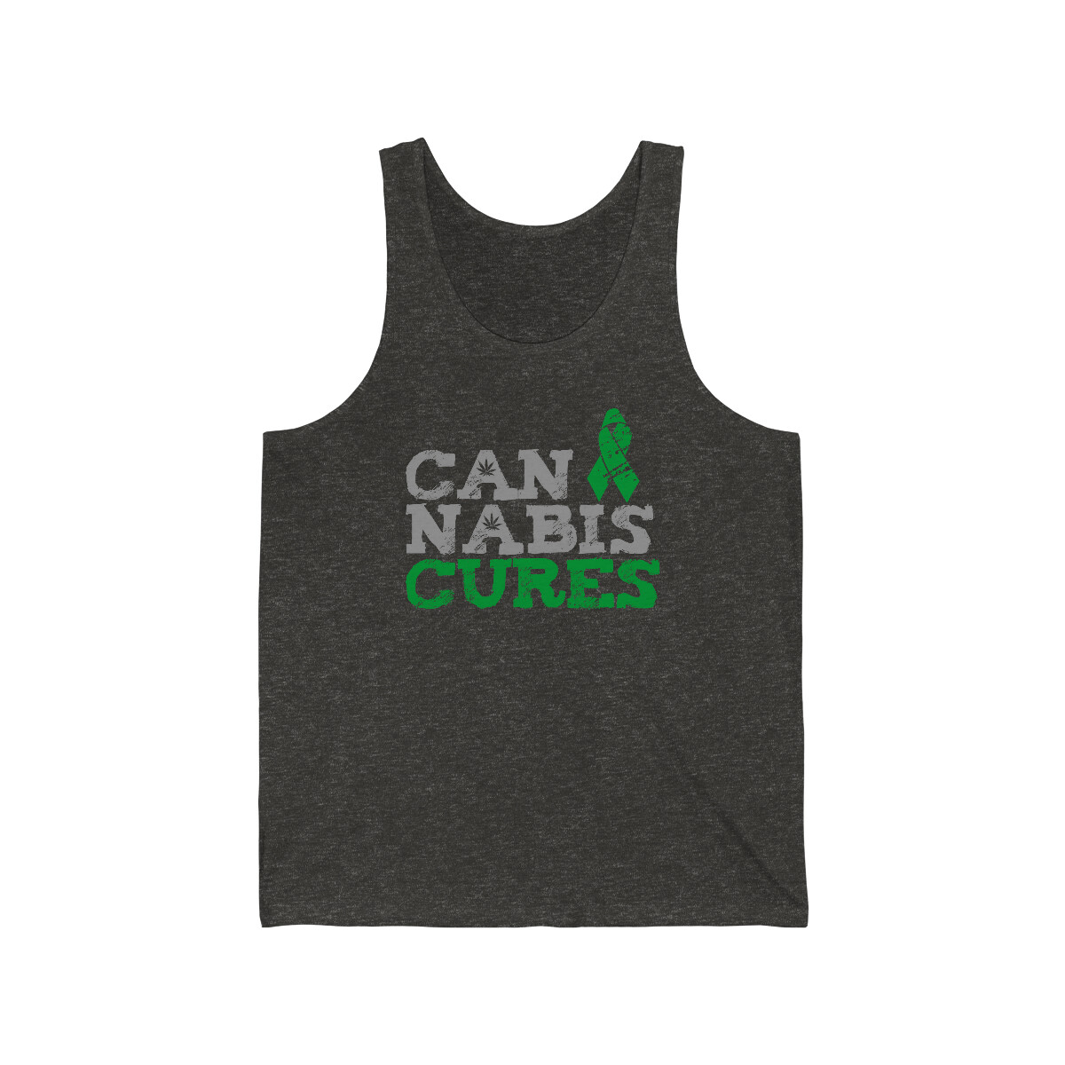 Cannabis Cures THC 420 CBD Unisex Tank Top