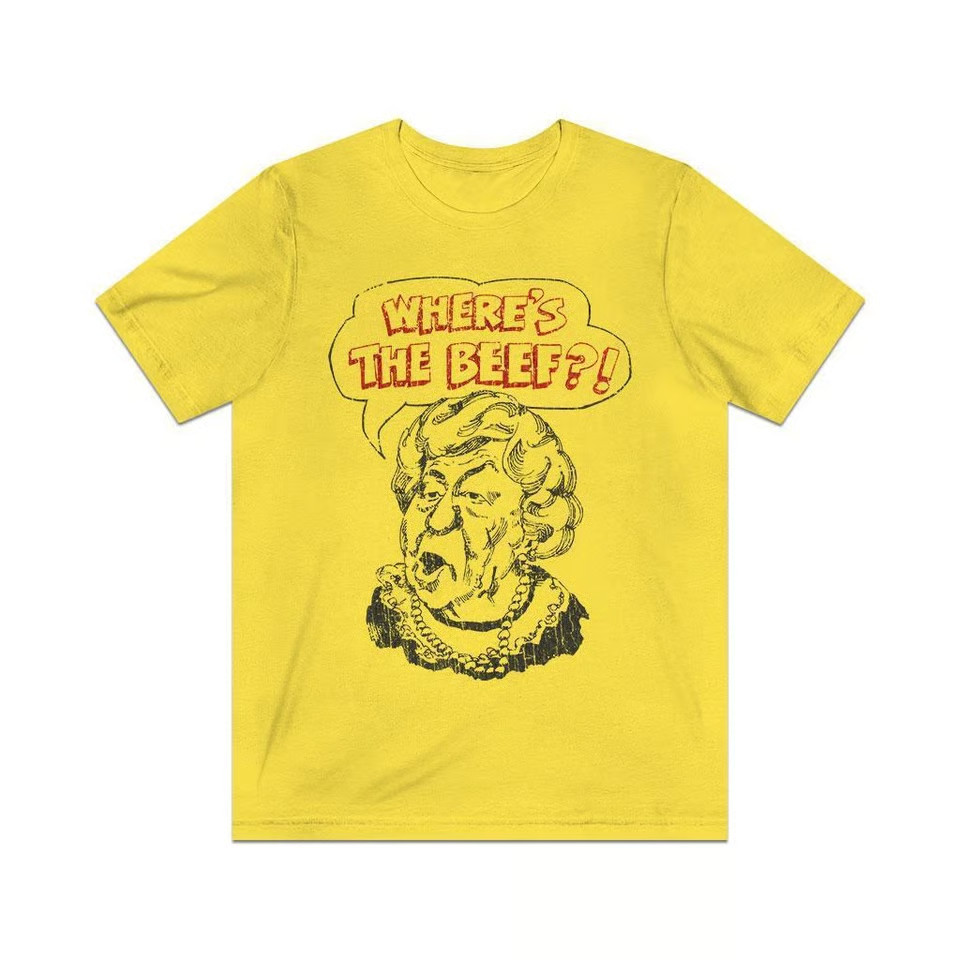 Where's The Beef 1984 Vintage Men's T-Shirt