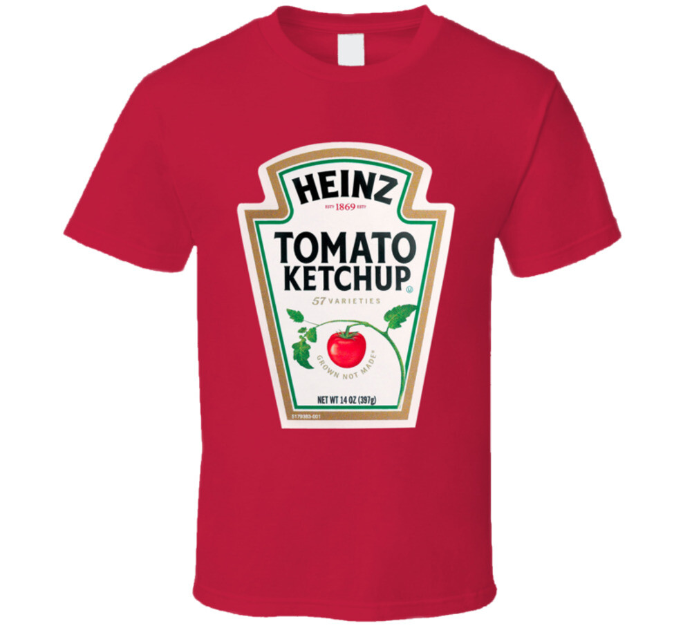 Heinz Tomato Ketchup Halloween Costume T Shirt