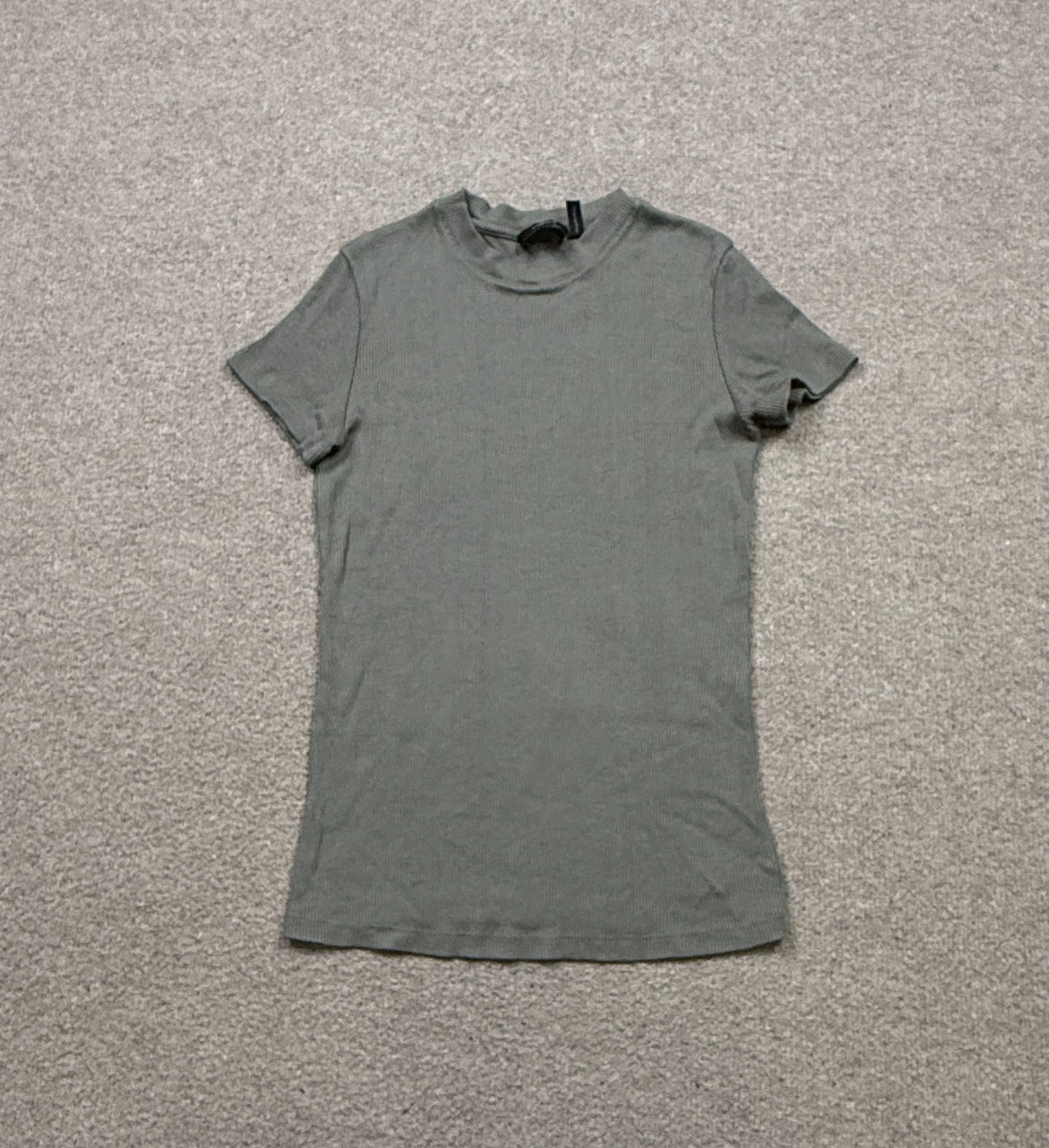 Theory T Shirt Women\'s Size S Green Short Sleeve 