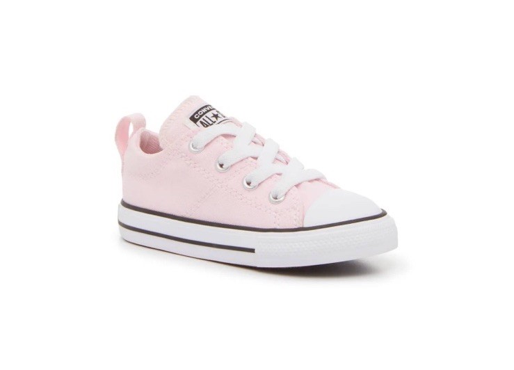 Converse All star CTAS Madison Ox Pink Infant Baby Girls Sneakers New in Box