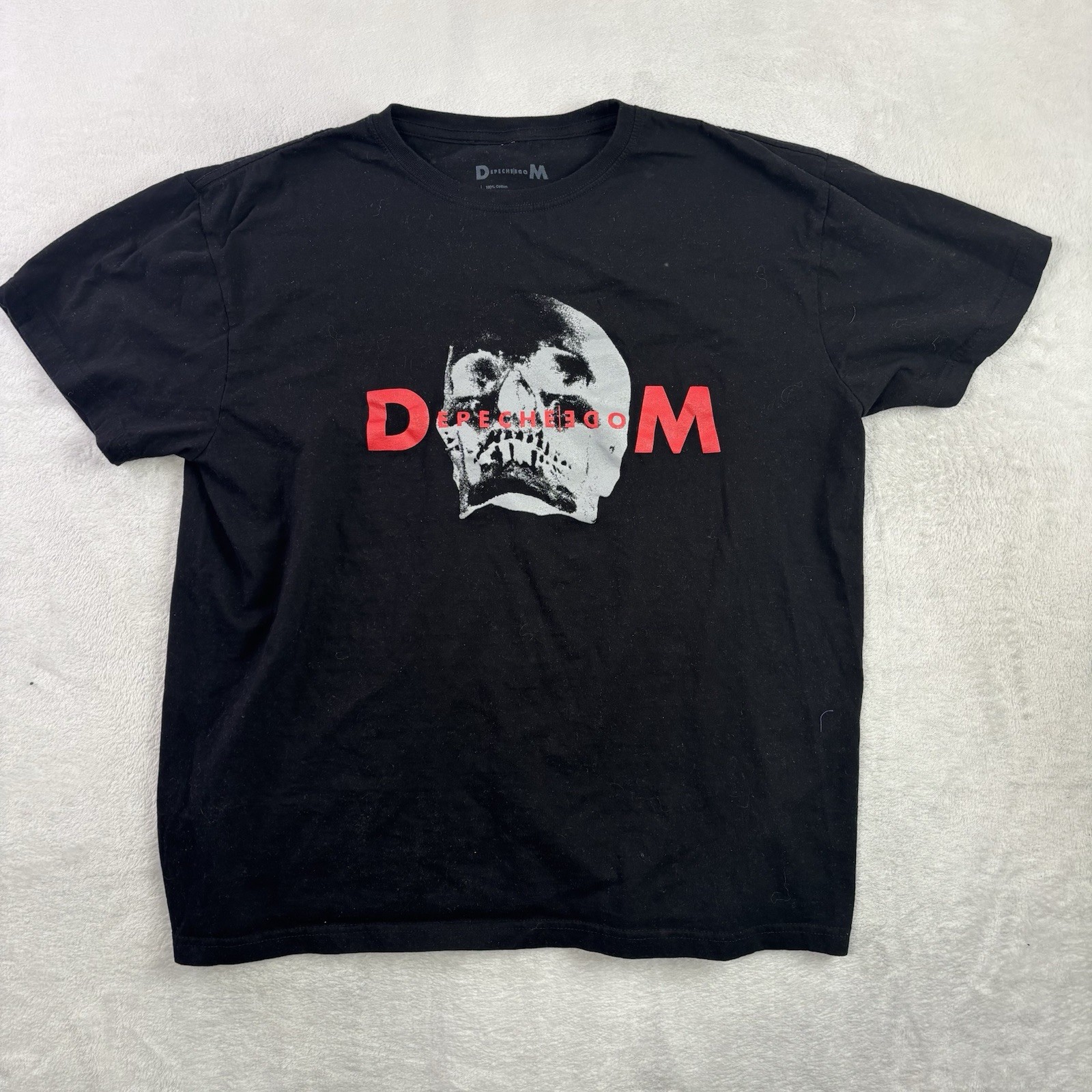 Depeche Mode Memento Mori 2023 Black Tour Graphic Shirt Men\'s Large