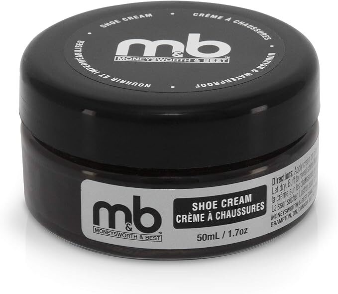Moneysworth Best Boot & Shoe Cream Polish  - 1.7 oz 50 ml   (All Colors )