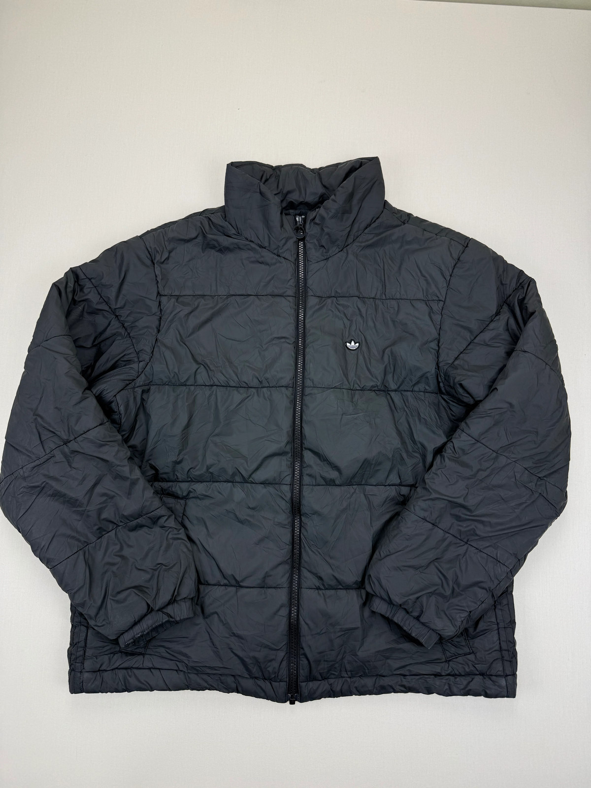 Adidas Originals Primegreen Black Puffer Jacket – Size S