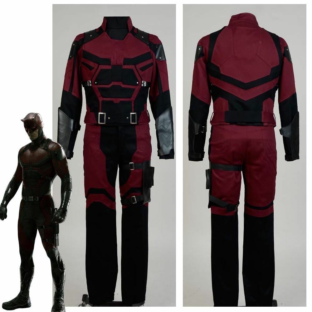 Daredevil Matt Matthew Michael Murdock Coat Suit Unisex Cosplay Costume Tailored