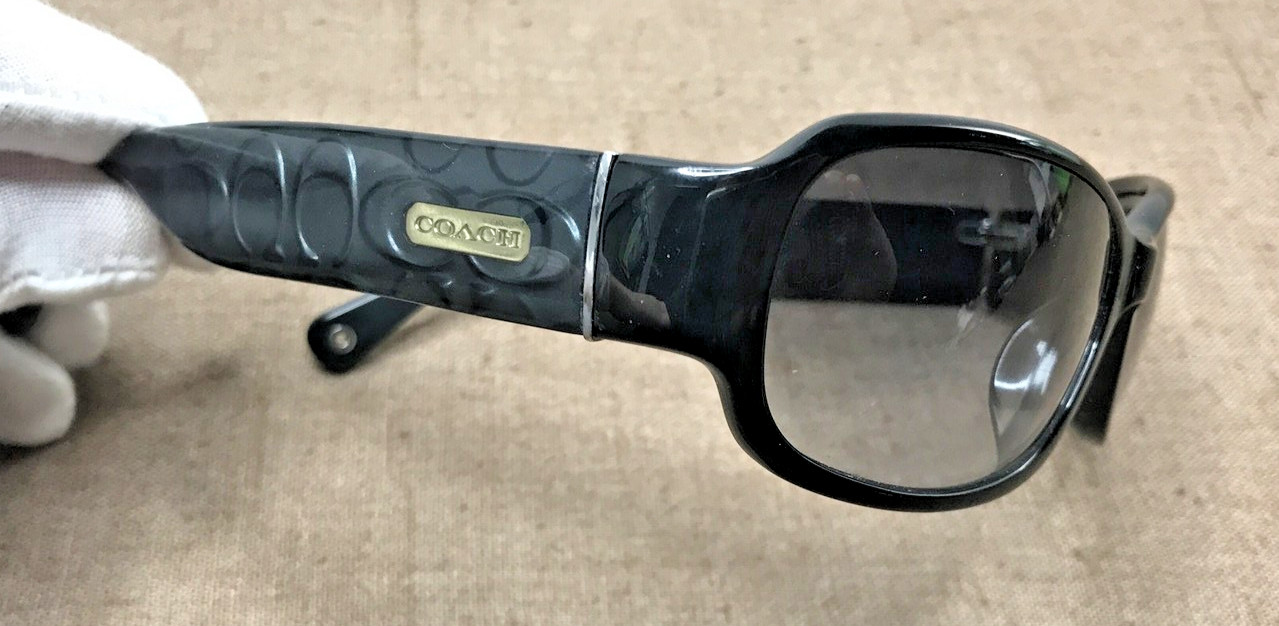Coach Lisbeth S823 Women\'s Black Signature Sunglasses 58-16-125