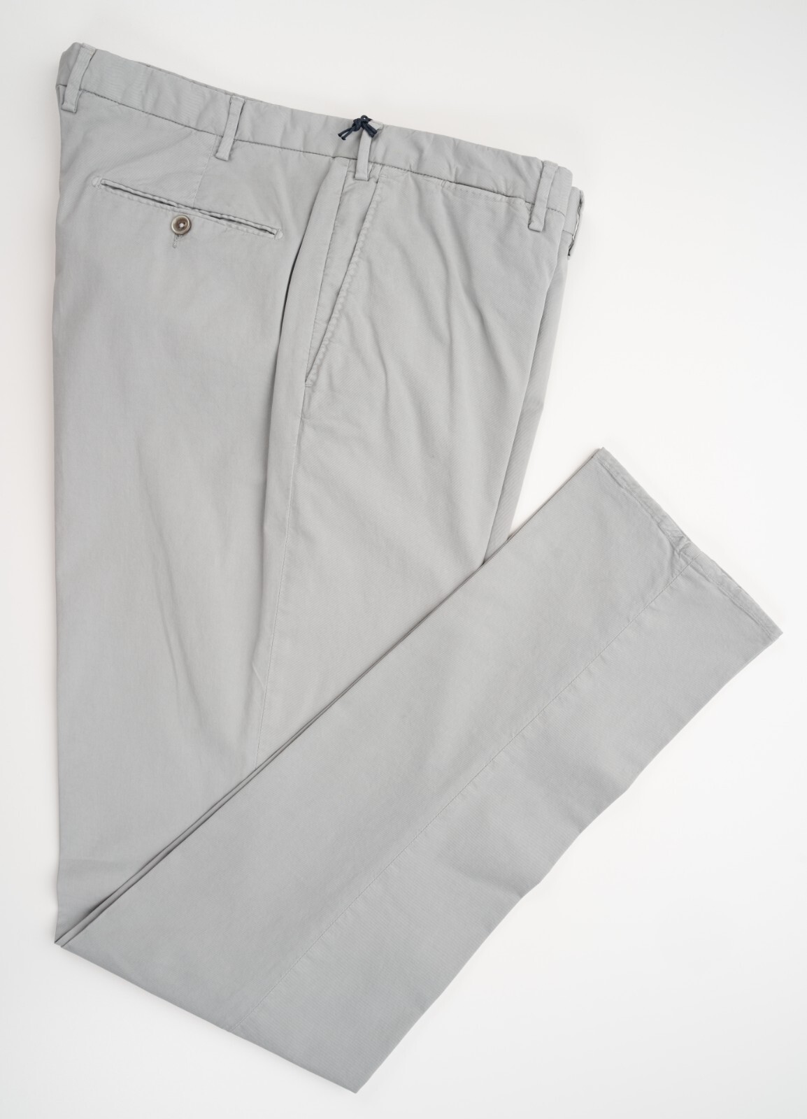 ZANELLA Mod 113D01 Duke/D Gray Stretch Cotton Casual Dress Pants 34 (EU 50) NWT 