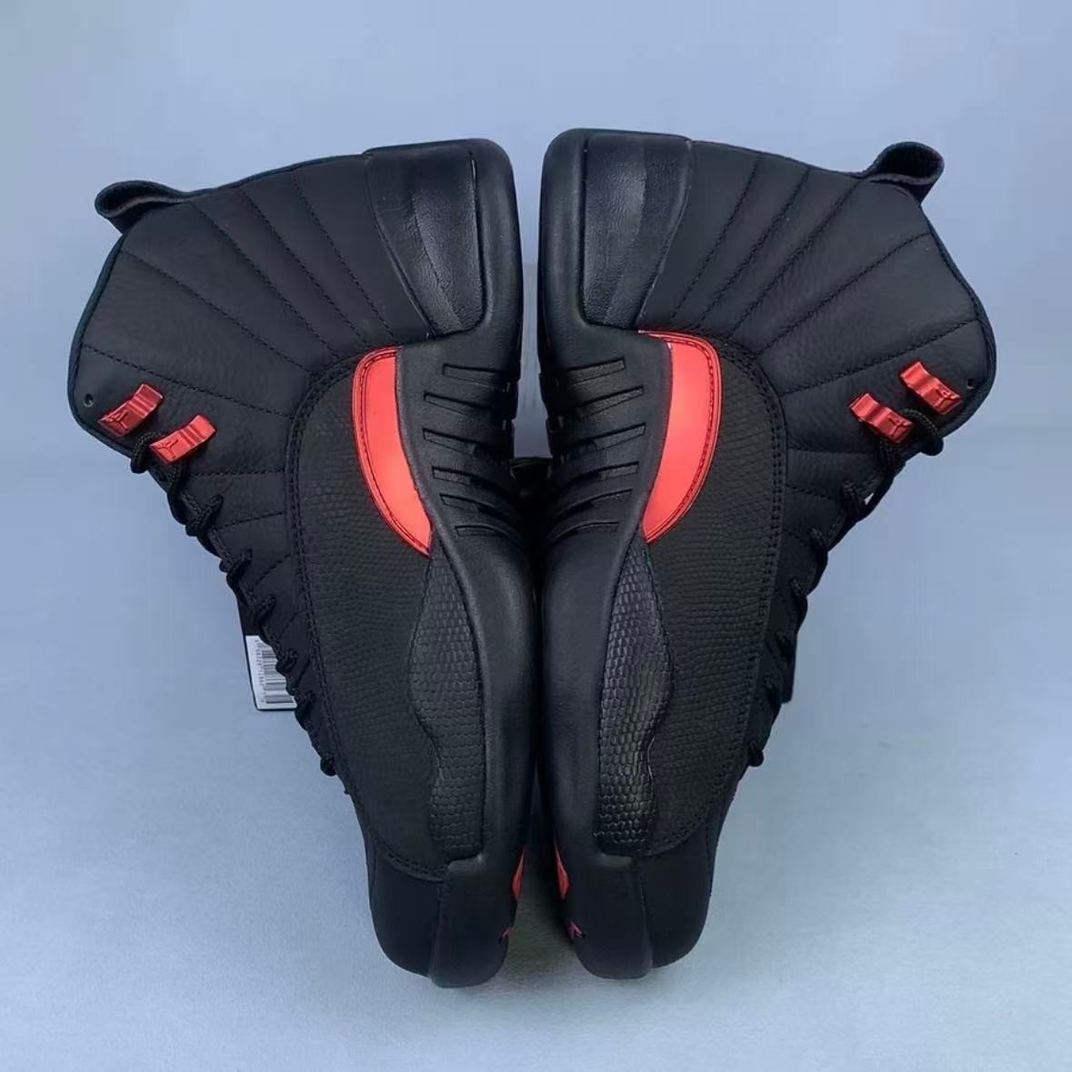 Jordan 12 Retro Bloodline CT8013-003 Black Red Men's Basketball Shoes New Unworn