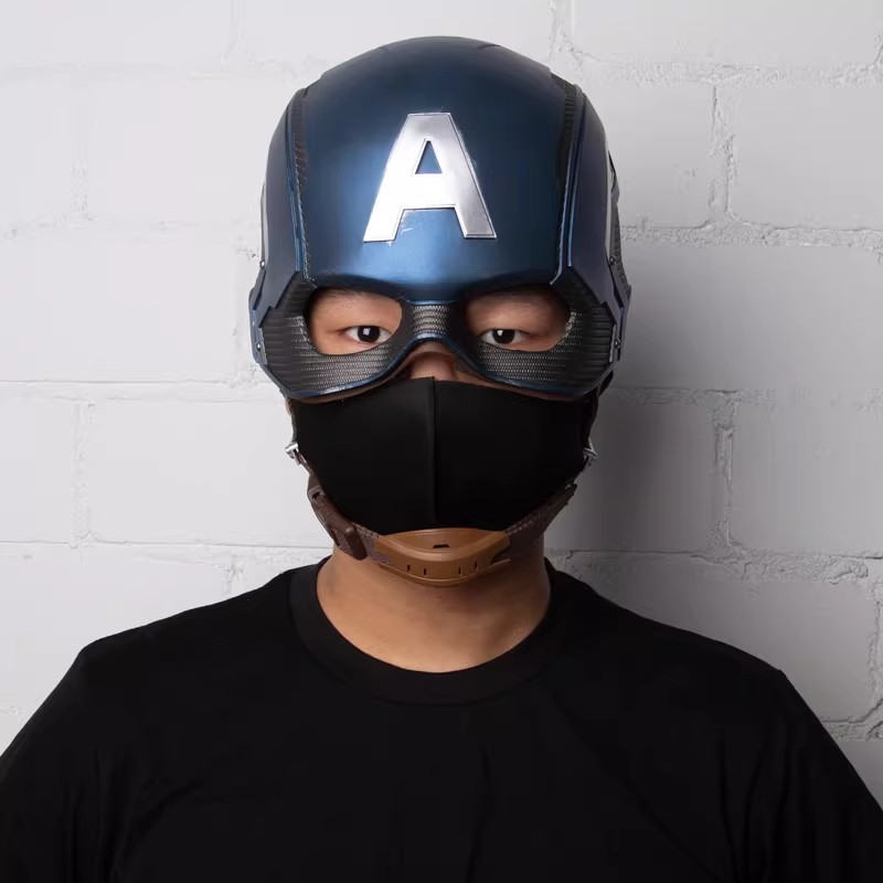 Killerbody Avengers Captain America Helmet 1:1 Wearable Mask Cosplay Gifts Cos