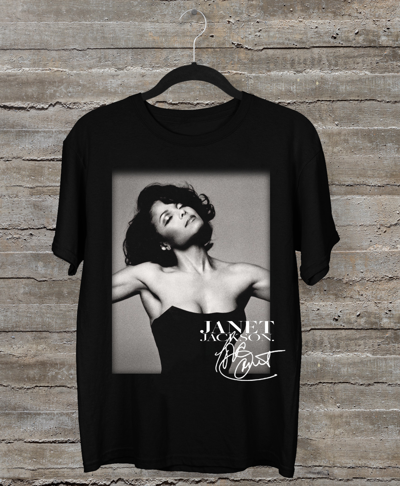 New Janet Jackson Cotton Gift For Fan Black S-2345 XL Unisex T-Shirt GC514