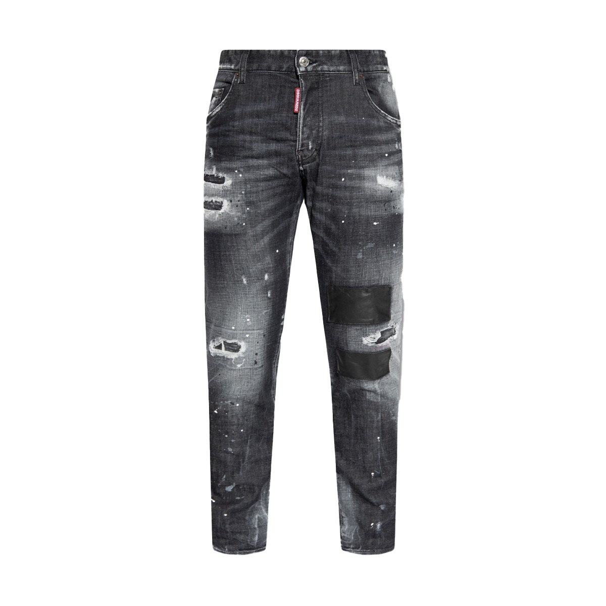 Dsquared2 Men\'s Black Skater Jeans S74LB1223