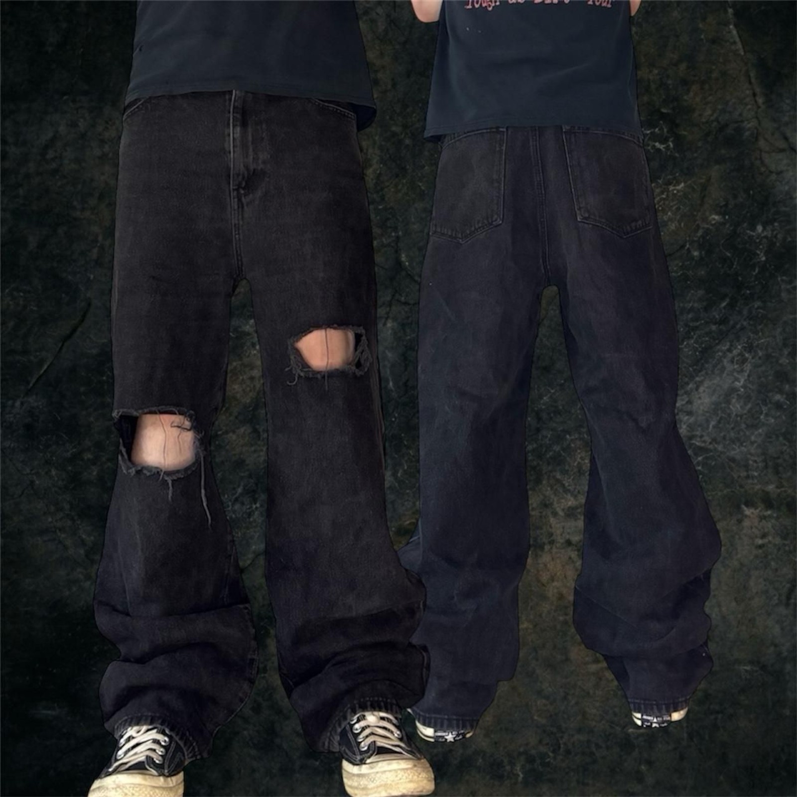 American-vintage Men\'s Black Jeans