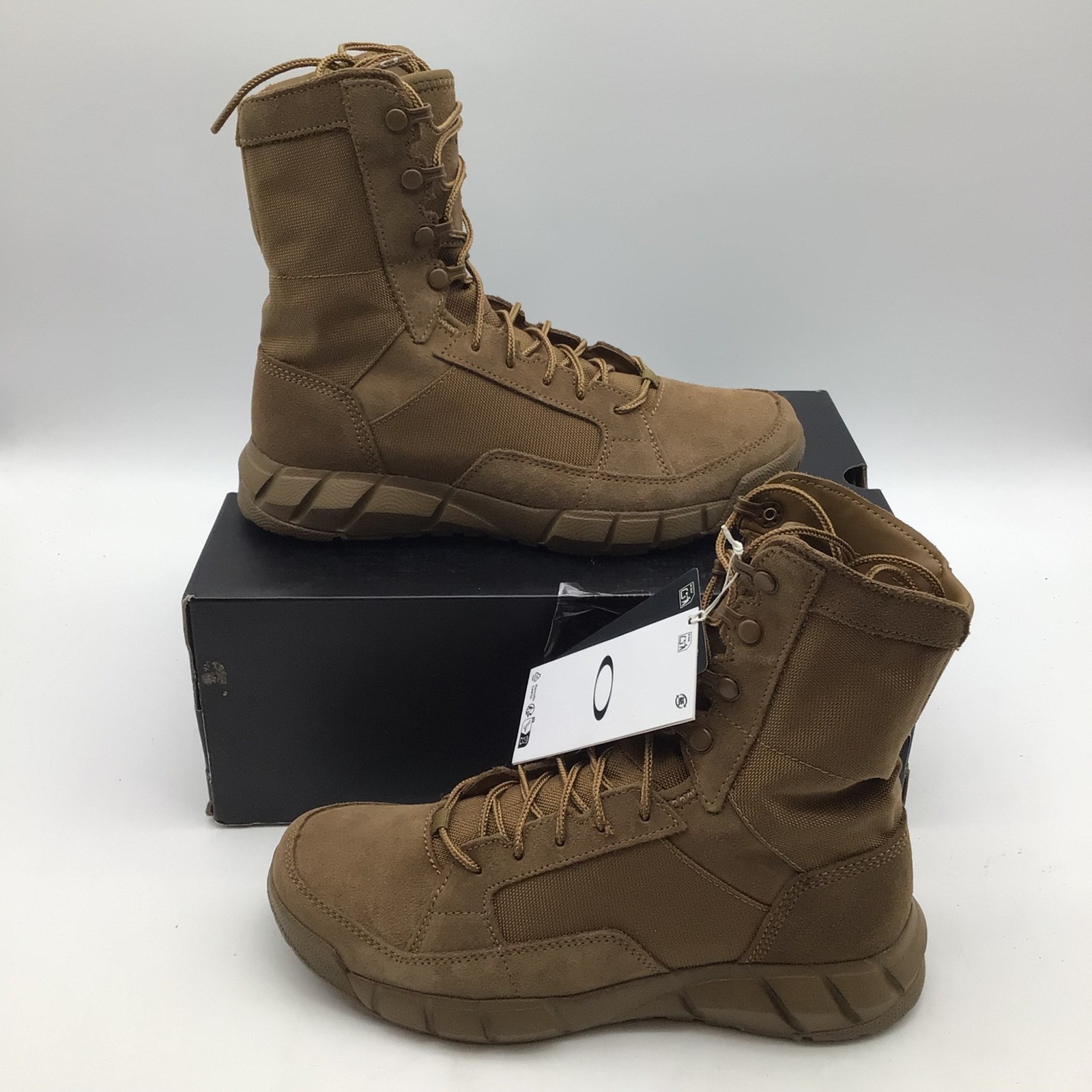 Oakley LT Assault 2 Tactical Boots Coyote Brown 11188-86W Mens Size 6.5 NEW