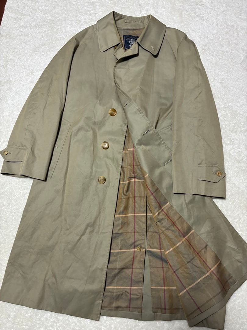 Burberrys Trench Coat Nova Check Beige M Japan
