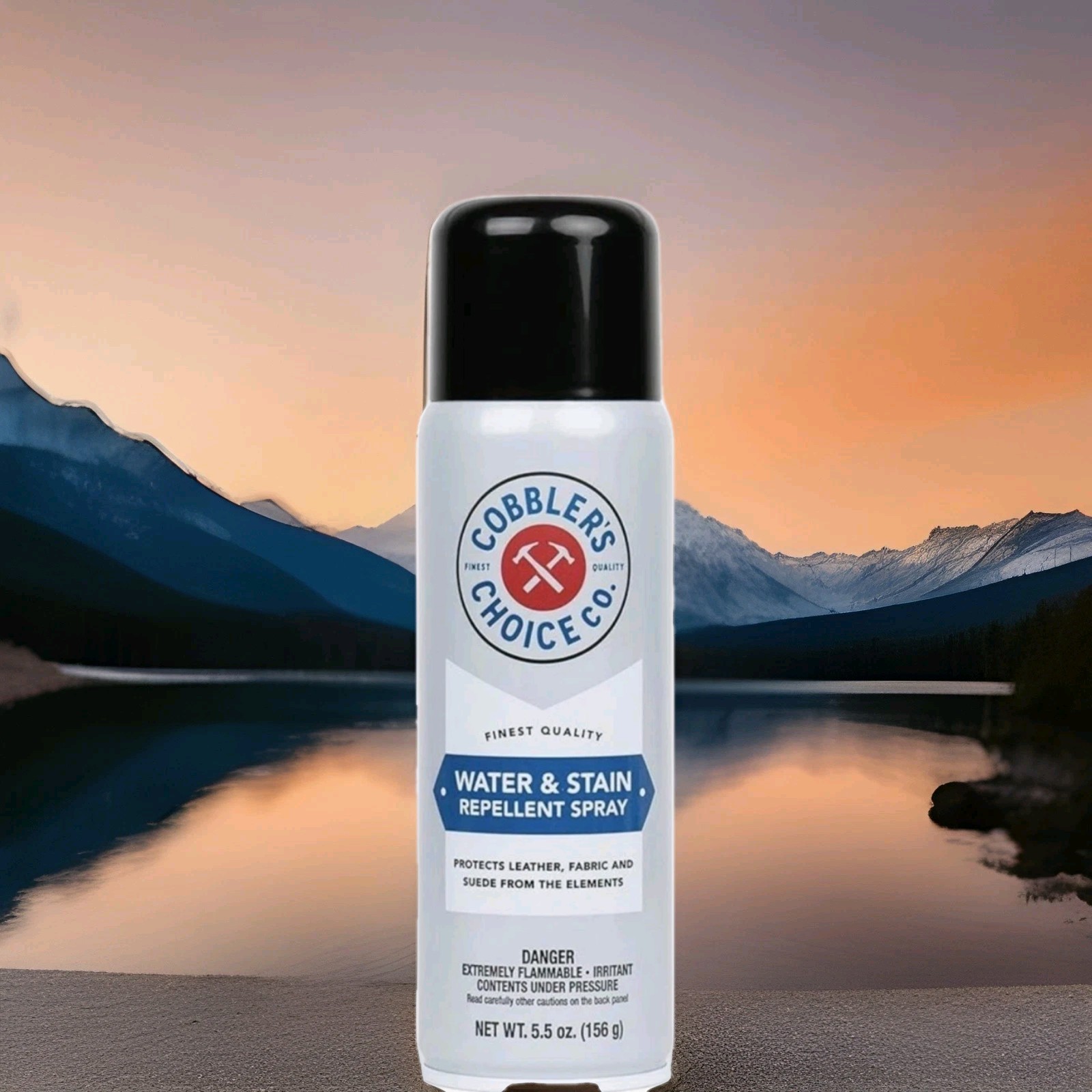 Cobbler\'s Choice Water and Stain Repellent Spray - Waterproofs & Protects Lea...