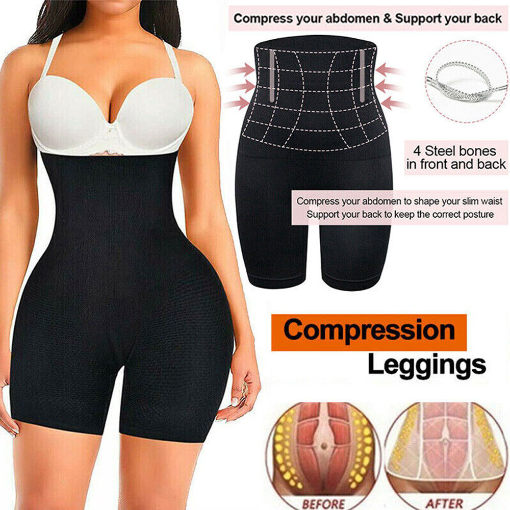 US Shapermint Empetua All Day Every Day High-Waisted Shaper Shorts Tummy Control