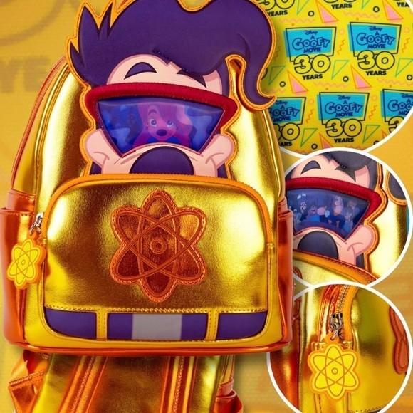 Loungefly Disney A Goofy Movie Max Powerline Mini Backpack