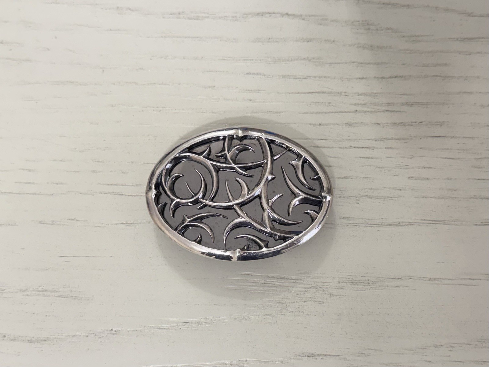 Stephen Webster Thorn Sterling Silver 925 Belt Buckle Heavy 129.42g Rare