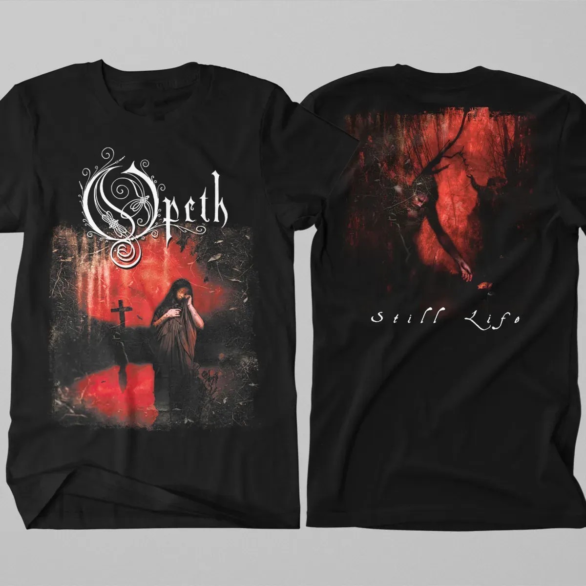 2 Sides Opeth Band Still Life 25th Anniversary Shirt Black Unisex S-5XL FU020