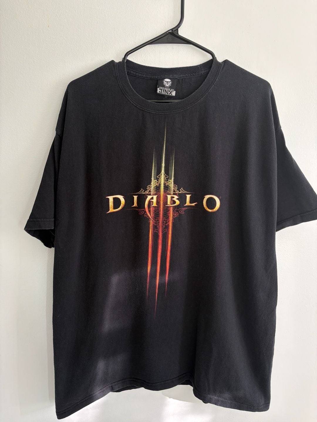 Rare 2012 Diablo III Video Game Promo blizzard gaming T-shirt