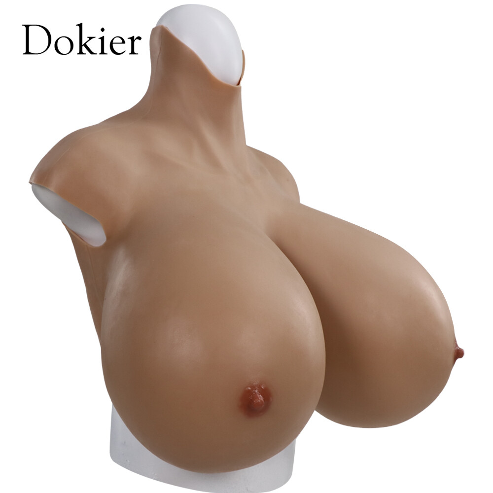 Dokier Huge Breast Big Boobs Tits Silicone Breast Forms Plate For Crossdresser