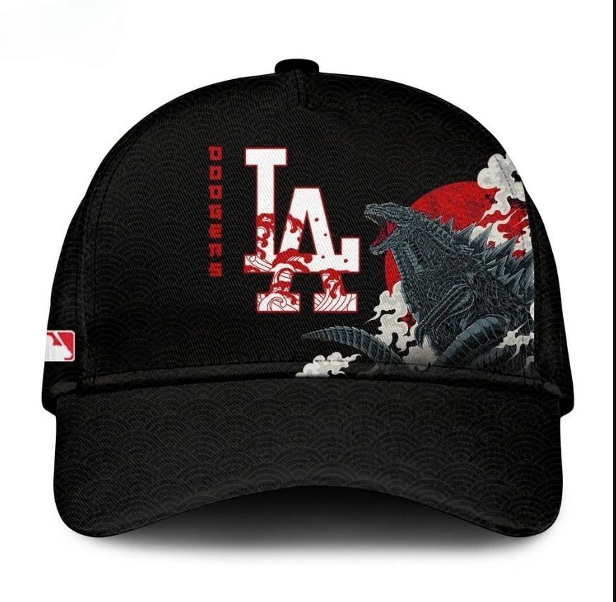 Dodgers x Godzilla King  2026 Custom Baseball Cap