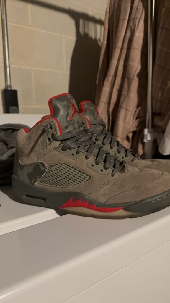 Air Jordan 5 Retro Camo Sneakers