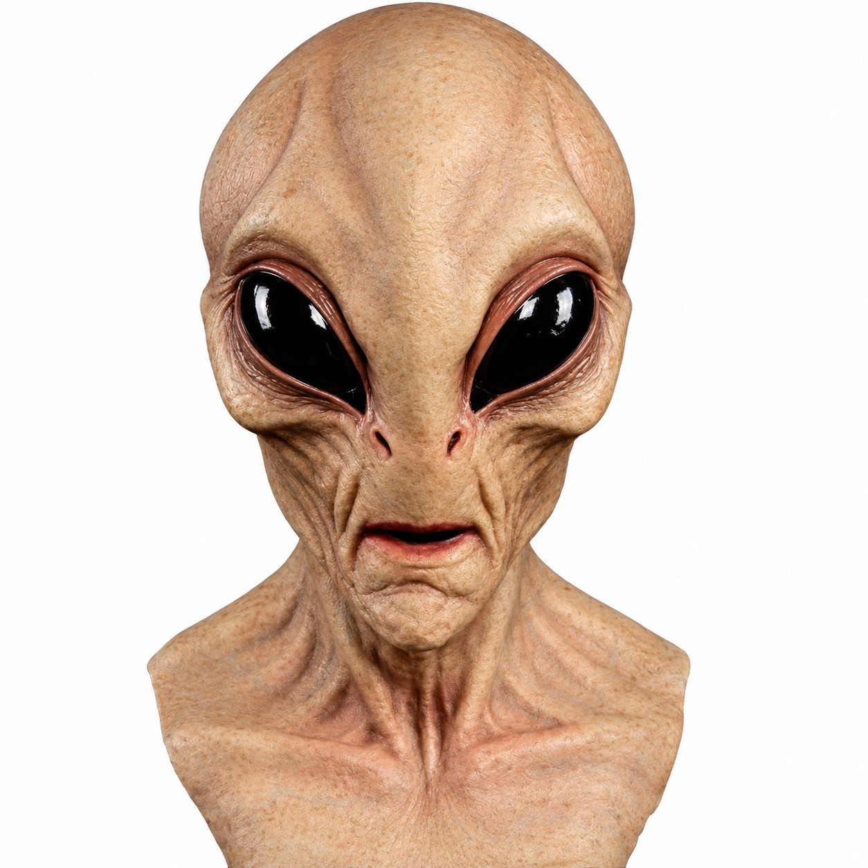 Alien Latex Full Head Mask Scary Halloween Costume Cosplay Party Prop Adult