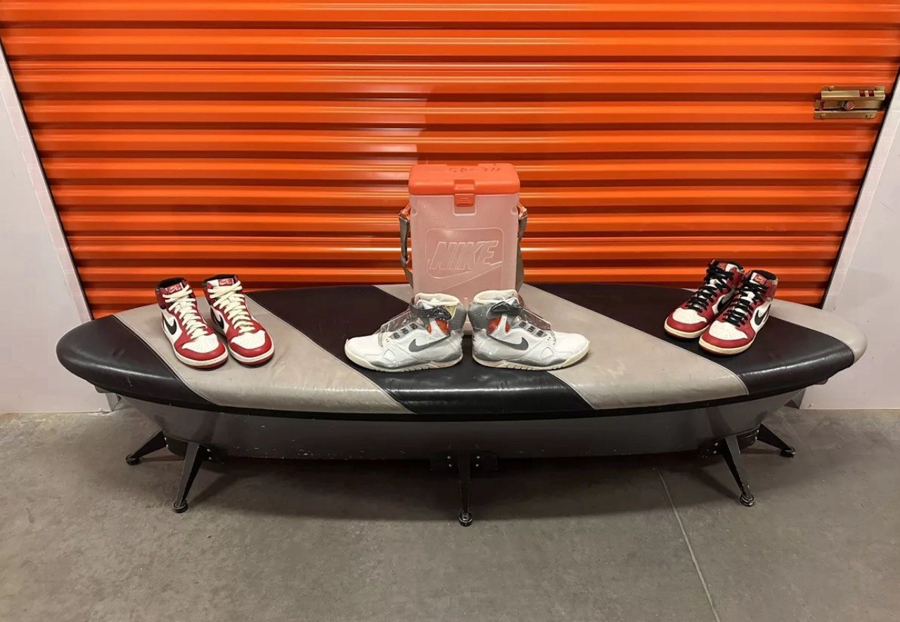 RARE 1989 Nike-town Customer Store Bench Bo Jackson Surf Board Prototype ~ $8850