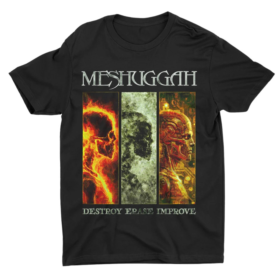 Math Metal Technical Groove Metal Meshuggah Cotton T Shirt S-5XL