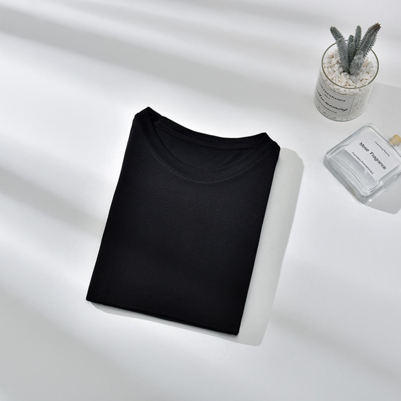 Men's 100% Silk Knitted T-Shirt Summer Short Sleeve Comfort Tee Top Casual Shirt