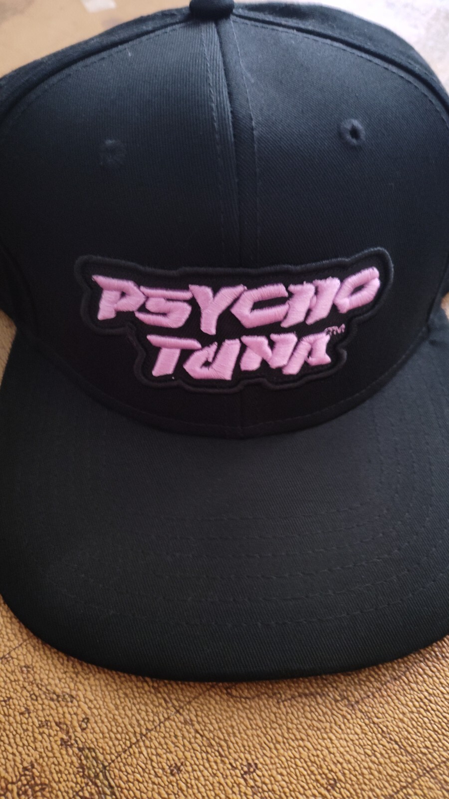 New Psycho Tuna Patch Logo Fishing Snapback Adjustable Hat 