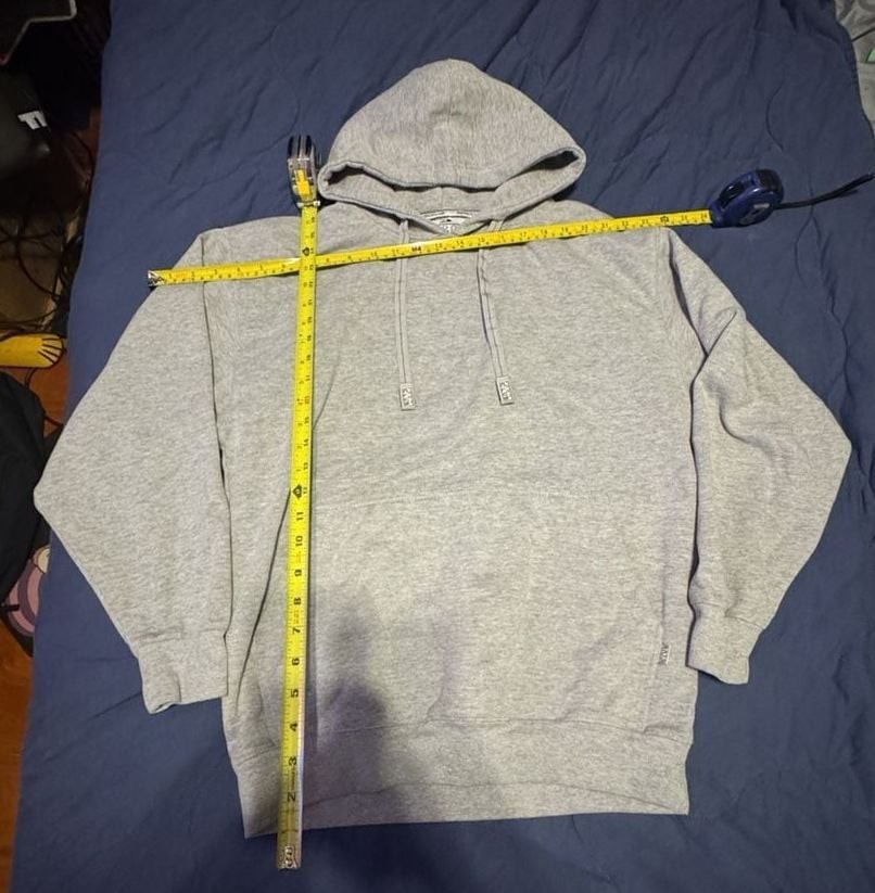 Pro Club Heavy Weight Hoodie Size M Gray Pullover Sweatshirt