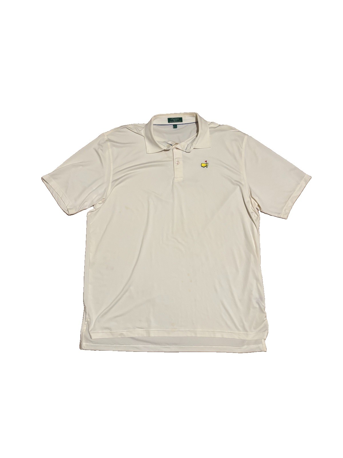 Masters Peter Miller Men\'s Golf Polo Augusta National Size XL (Has Stains)
