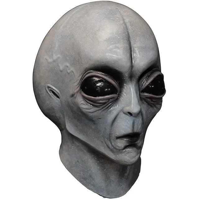 Alien Mask Scary Horrible Horror Magic Latex Costume Halloween Cosplay Party US