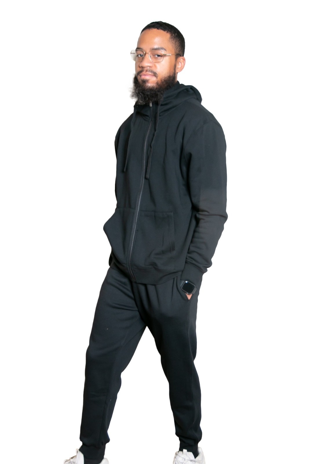 Wholesale Lot of 18 Mens Blank Tracksuits Full Zip Hoodie Jogging Suits L-5XL