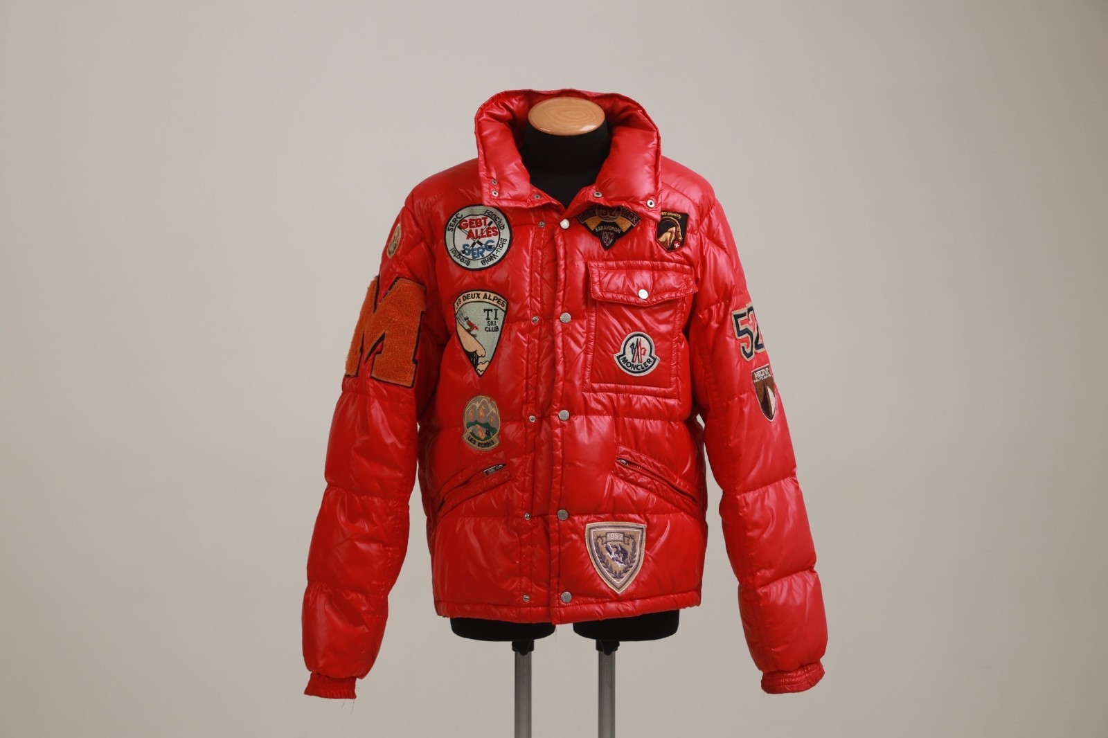 MONCLER K2 SPECIAL Patch Special Down Jacket Men\'s Size 0 Black Blouson Coat