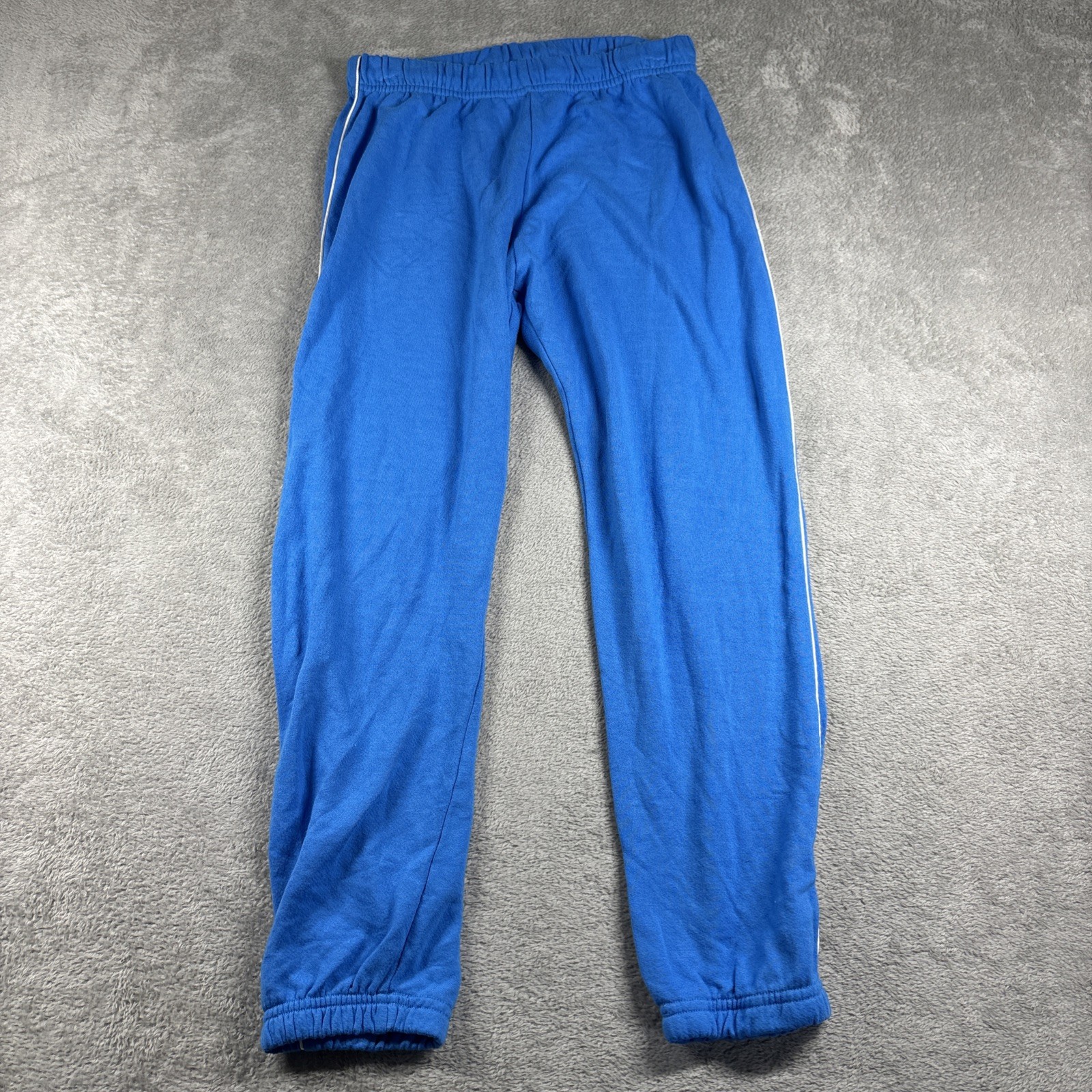 NWT Aqua Women\'s Reynolds Piped Sweatpants Surf Blue Size Small MSRP $68