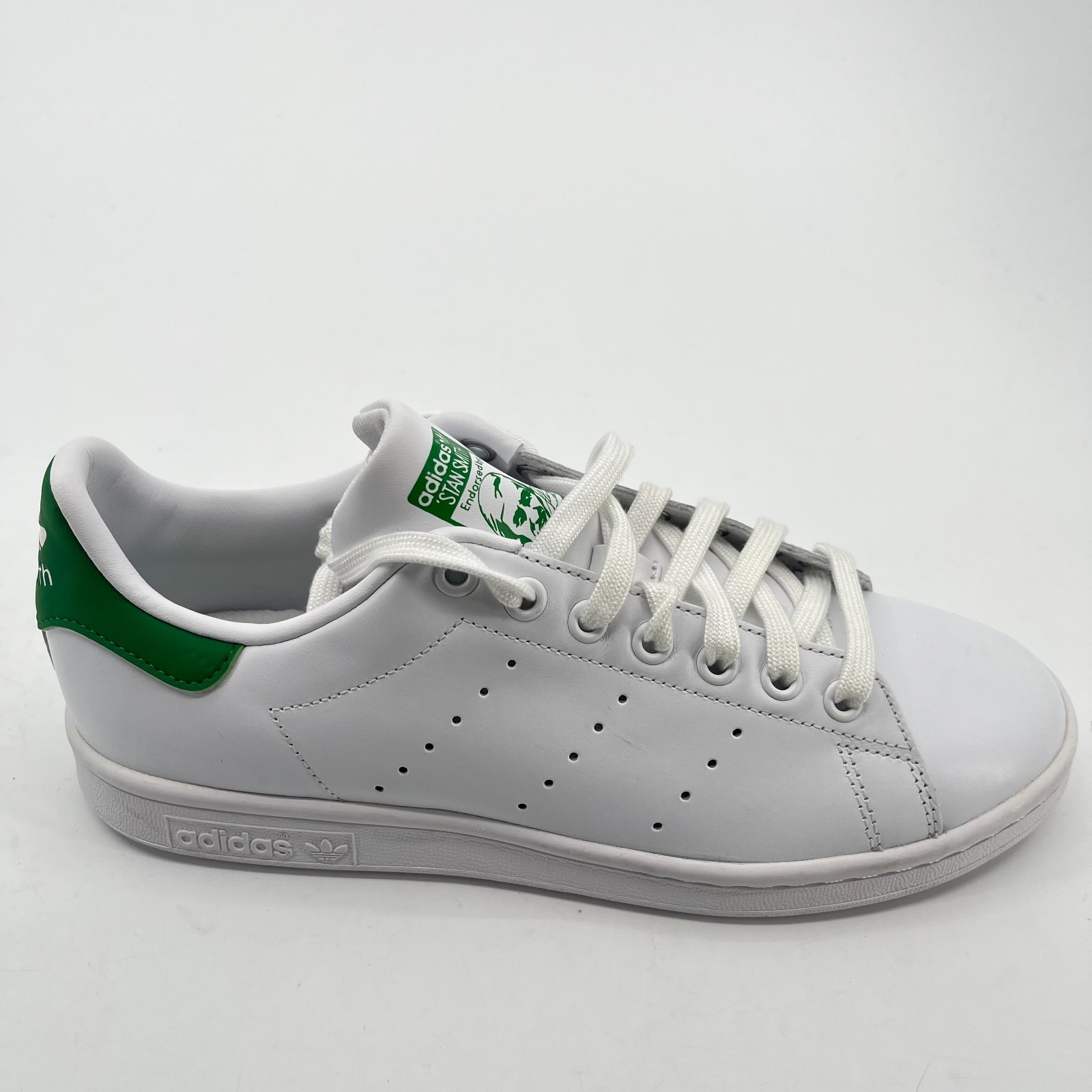 Adidas Stan Smith Mens Size 7 White Green Athletic Leather Shoes Sneakers