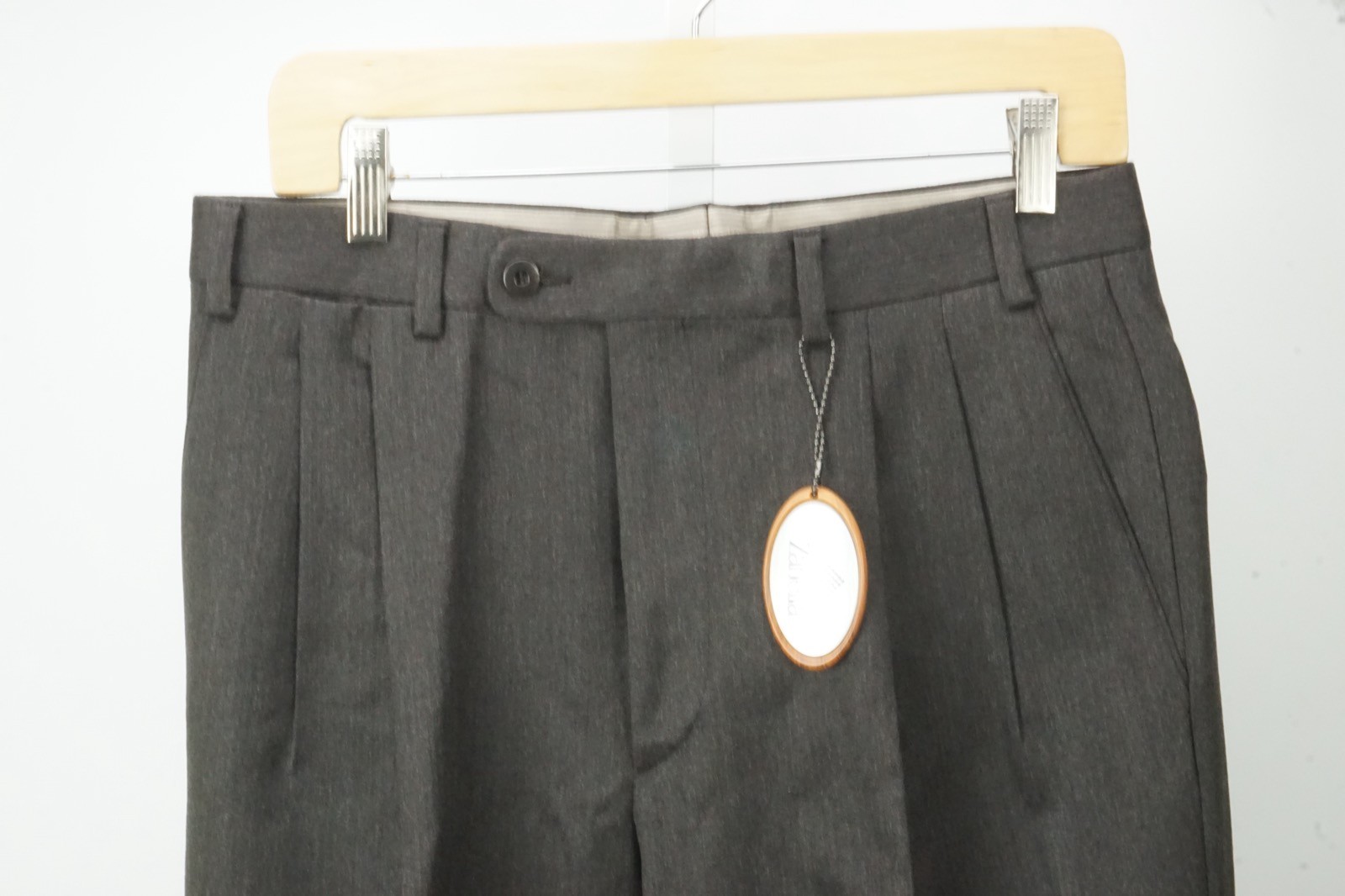 Zanella Johnny Brown Wool Mens Dress Pants Sz 48 EU BRAND NEW