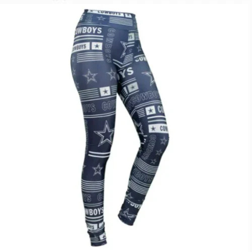 NFL Women\'s Team Column Legging, Dallas Cowboys, Large