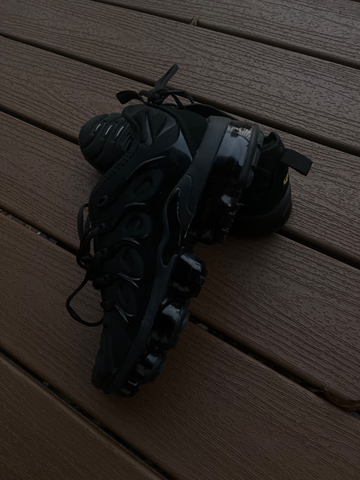 Size 8.5 - Nike Air VaporMax Plus Low Triple Black