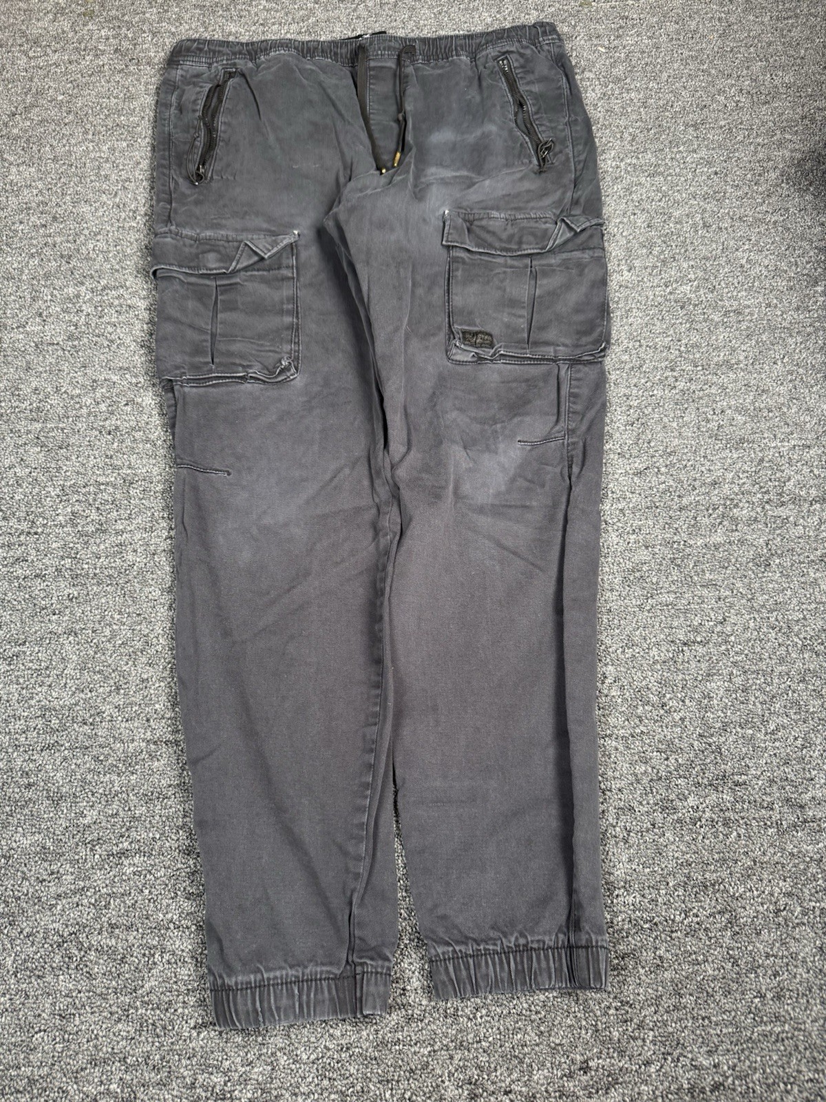 Hollister Co. Men’s Large Blue Navy Cargo Pants Trousers Casual