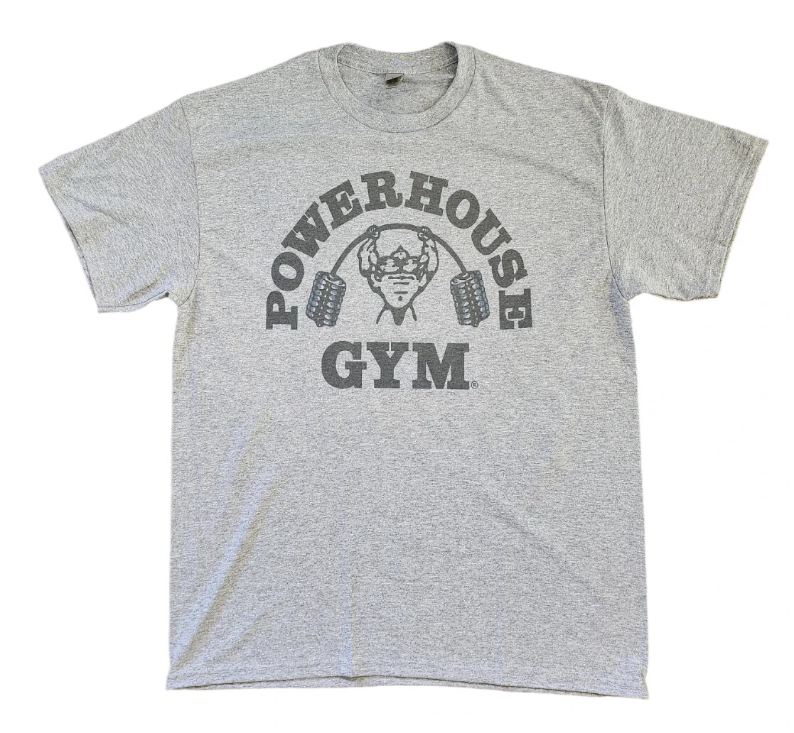 POWERHOUSE GYM original old school STYLE Premium soft style T-SHIRTS retro