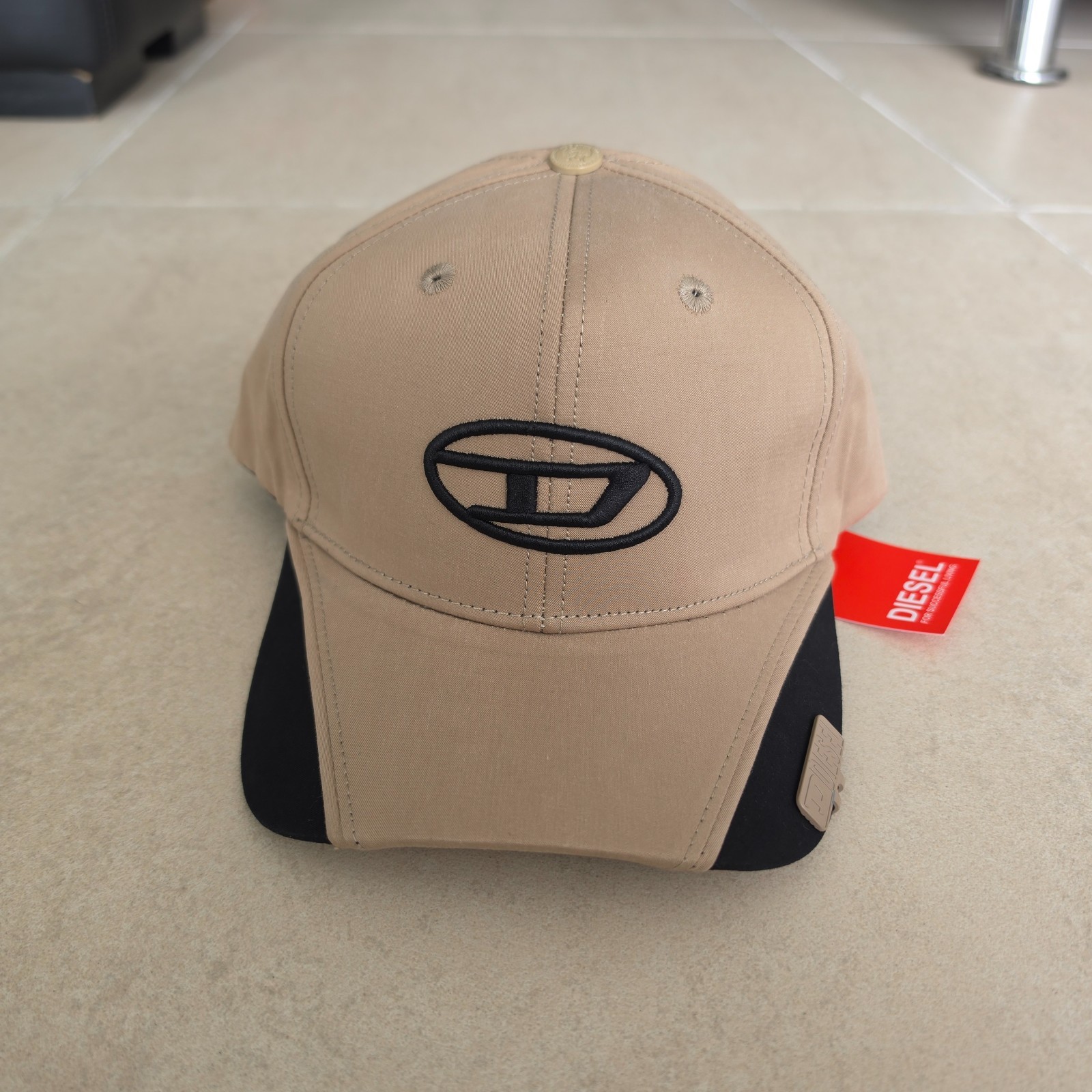 Diesel Men\'s Cap Classic Brown