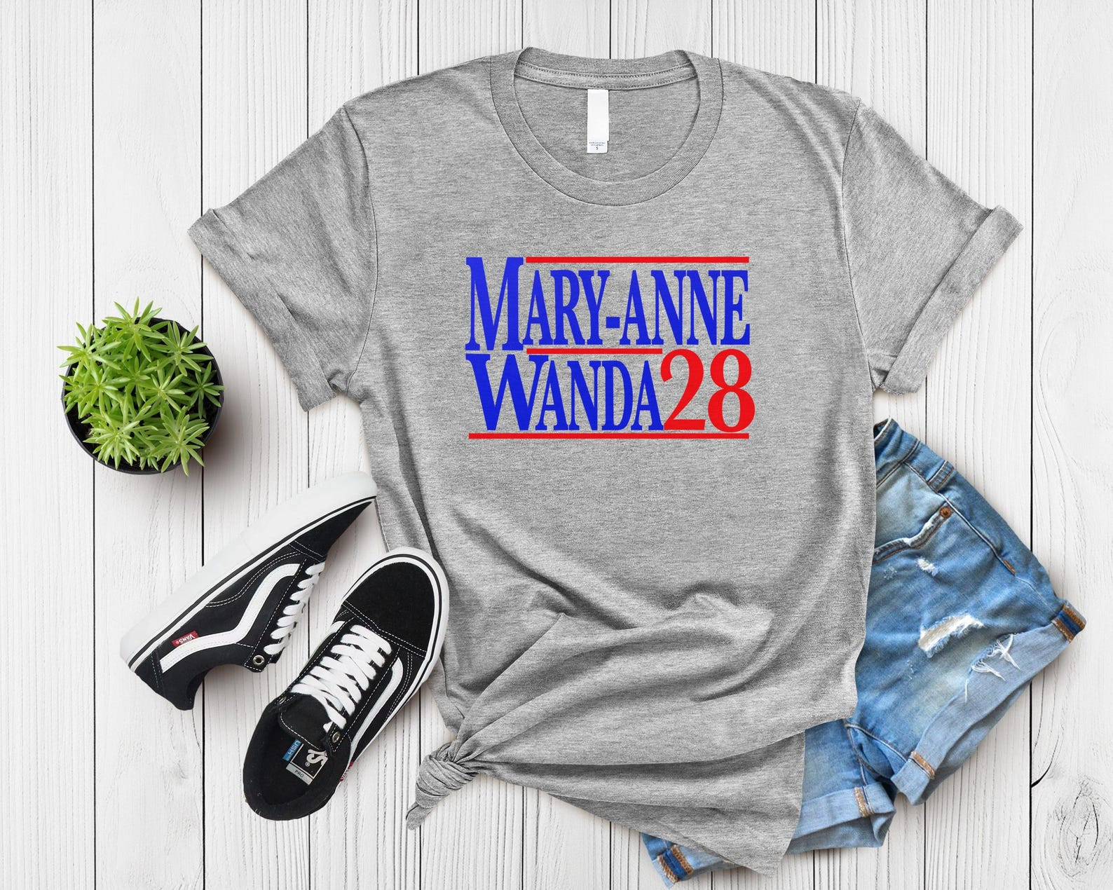 Mary Anne Wanda President 2028 Dixie Chicks Goodbye Earl Shirt