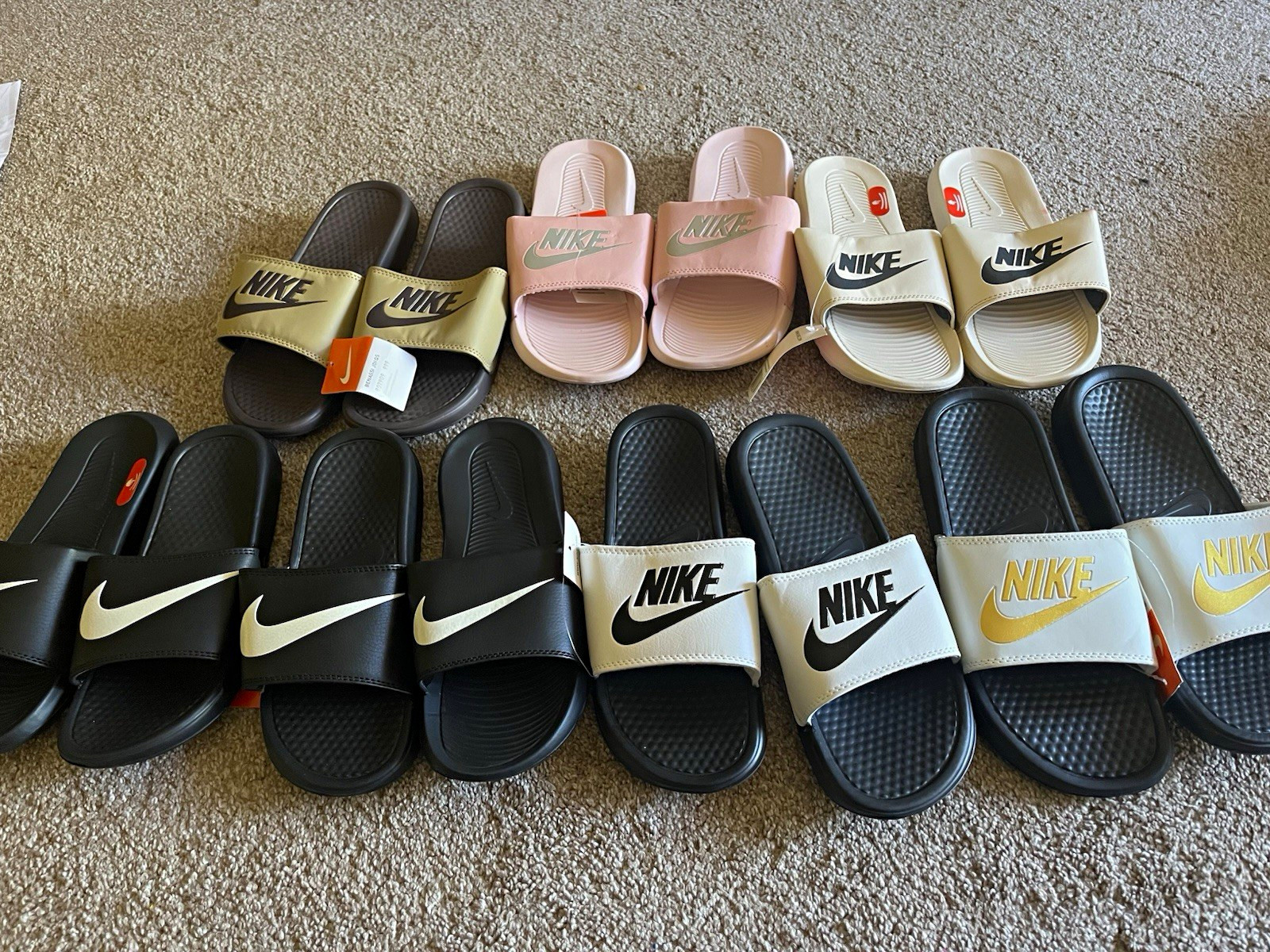 Lot of sandal men